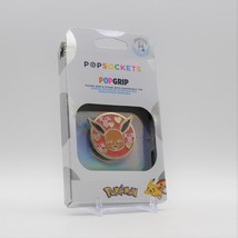 Popsockets Popgrip Phone Grip &amp; Stand Swappable Top Pokemon Enamel Eevee Xoxo - £17.13 GBP