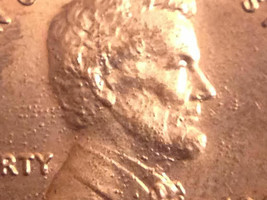 1982 Lincoln Penny with Plating Blisters - £18.20 GBP