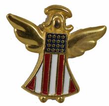 America Is My Guardian Angel Pin Or Hat Pin - Veteran Owned Business Lapel Pin O - £4.40 GBP