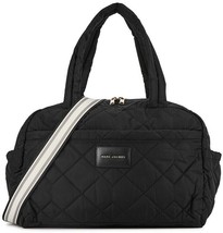 Marc Jacobs Medium Weekender Duffle Bag Quilted Nylon Crossbody ~NWT~ Black - £122.38 GBP