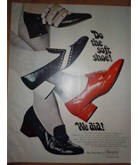 Sears Soft Shoe Print Magazine Ad 1969   - $4.99