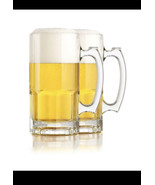 2 Serami Hikari Design 1L (34oz) German Style Extra Large Super Beer Steins - $564.33 MXN