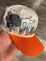 Vintage Team Heroes Miami Dolphins Graffiti Snapback Hat Super Rare - £78.44 GBP