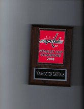 WASHINGTON CAPITALS STANLEY CUP PLAQUE CHAMPIONS CHAMPS HOCKEY NHL  * - $4.94