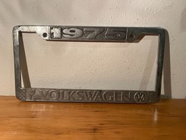 Vtg Mexican Volkswagen Metal License Plate Frame Type 3 The Thing Bug Ko... - $121.54