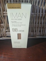 IMAN Skin Tone Evener BB Creme Clay Medium Deep-Brand New-SHIPS N 24 HOURS - $29.58