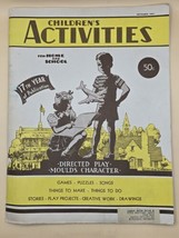 Children&#39;s Activities for Home and School Sept 1951 - 17th yr. - Games-P... - €13,25 EUR