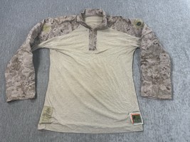 USMC FR FROG Combat Ensemble Shirt Men Medium Reg Desert Marpat Tan Digi... - $26.72