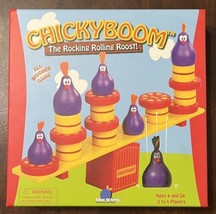 ChickyBoom - The Rocking Rolling Roost! Kids All Wooden Chicken Game EXC... - $29.40