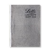 Letts Letts 2024 Ladydate Mini Pocket 2 Day to Page Diary (Silver) - £17.94 GBP