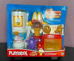 Playskool McDonalds McSnack Center Playset Vintage 2000 New Sealed Unused - £61.94 GBP