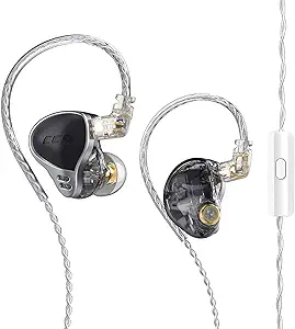 Cca In-Ear Monitors, 12 Ba One Side Hifi In-Ear Earphones With Zinc Allo... - $257.99