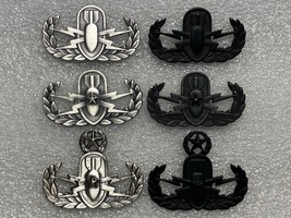 U.S. MILITARY, EXPLOSIVE ORDNANCE DISPOSAL, BADGES, GROUPING OF SIX - $665.26 MXN