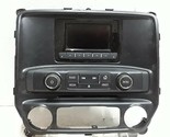 14 15 GMC Sierra AM FM CD radio control panel with screen OEM 23168162 - $79.19