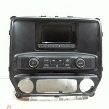 14 15 GMC Sierra AM FM CD radio control panel with screen OEM 23168162 - $79.19