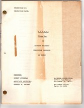 *FLIGHT - THREE MEN (1959) Original Script March 18, 1959 USAF George C.... - £75.76 GBP