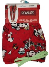 Ladies Brilliant Red Peanuts Snoopy Lounge Sleep Jogger Pants Size 3X (2... - £9.09 GBP