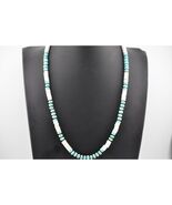 Navajo Mary W Roanhorse Handmade Turquoise Necklace - $87.12