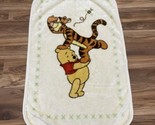 Disney Winnie the Pooh Tigger Plush Baby Blanket  Lookout Tigger Yellow ... - £17.81 GBP