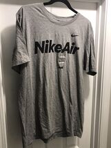 Nike Air Mens T-Shirt Gray Large - $23.99