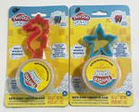 Play-Doh Bath Toy Blue Starfish xRed Seahorse - $147.77 MXN