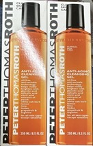 Peter Thomas Roth Anti-Aging Cleansing Gel 8.5 oz SEALED Lot Of 2! - £34.23 GBP