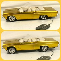 Hot Wheels West Coast Customs 65 Chevy Impala 1/18 RC Suspension Music Lights - £118.25 GBP