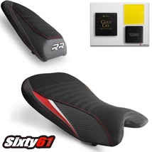 BMW S1000RR Seat Covers with Gel 2019-2022 2023 Luimoto Motorsports Red Black - £286.99 GBP