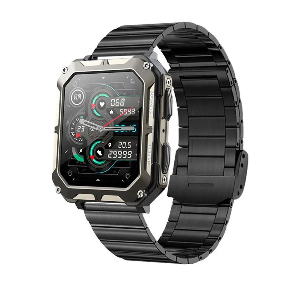 C20 Pro Smart Watch For Men 1.83 Inch Bluetooth-compatible Music Call Ou... - £39.49 GBP