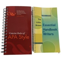 The Little Brown Handbook 4th Edition and APA Style Rules Book 6th Edition - $16.00