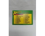 Topps Raiders Of The Lost Ark Trading Card Checklist #88 - £5.45 GBP