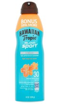 Hawaiian Tropic Island Sport High Performance Tropic Sun Screen Spray SPF 30 8Oz - £11.93 GBP