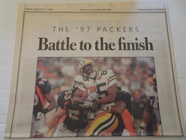 Milwaukee Journal Sentinel - February 1, 1998 - The &#39;97 Packers - Newspaper - $13.69 CAD