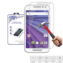 For Motorola Moto G (3Rd Gen) 2015 Premium Tempered Glass Screen Protector Film - $13.29