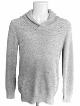 Immagini Men&#39;s Fishermans Sweater (size S) Made In Italy Wool Blend Gray - $22.00