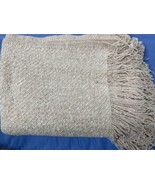 Decorative Fringe Throw Blanket for Couch Bed Sofa Soft Texture Knitted ... - £9.48 GBP
