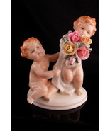 Antique German Cherub Porcelain Figurine KARL ENS - Vintage German Putti... - £179.32 GBP
