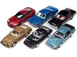 &quot;Classic Gold Collection&quot; 2022 Set A of 6 Cars Release 2 1/64 Diecast Model Car - £59.73 GBP