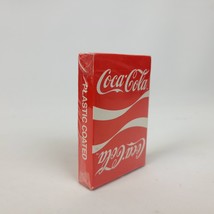 Coca Cola Plastic Coated Playing Cards Bridge Deck U.S. Playing Card Co ... - $10.10