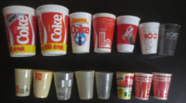 15 different Coca-Cola  Plastic Cups - $5.69
