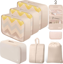 Packing Cubes for Suitcases - 8 Pieces, Light Packing Cubes for Travel - $28.99