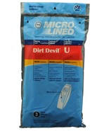 Dirt Devil Type U Vacuum Cleaner Bags 447943 - $6.72 CAD