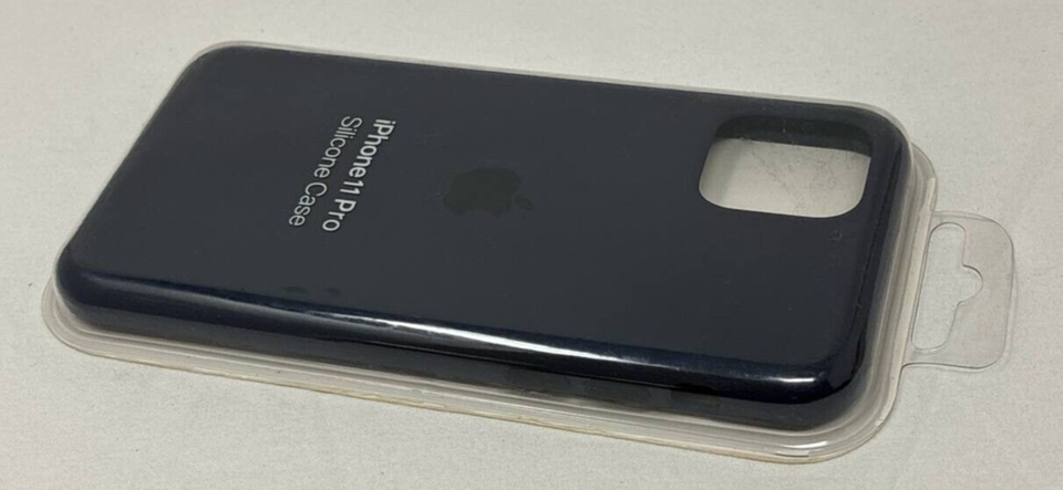 Black Silicone Back Case for iPhone 11 Pro Protective Cover MSYP2FE/A Slim Matte Item image 7