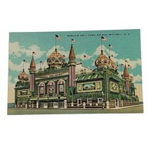 The Corn Palace Mitchell South Dakota Postcard Vintage Unposted - $3.49