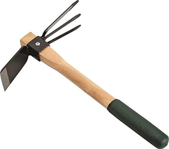 Tools Hoe and Cultivator Hand Tiller - Carbon Steel Blade - £22.18 GBP