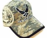 United States Air Force Licensed 3D Embroidered Hat Cap, Camouflage, Adj... - $12.69