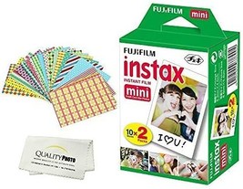 Frame Stickers, Microfiber Cloth, And Fujifilm Instax Mini Instant Film ... - $35.99