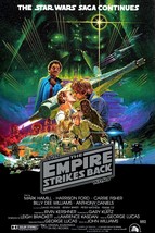 1980 Star Wars Episode V The Empire Strikes Back Movie Poster 11X17 Vader  - £9.78 GBP