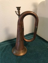 Vintage trumpet Scout Military Cavalry Ceremonial music 11&quot; Bugle Brass ... - $75.00