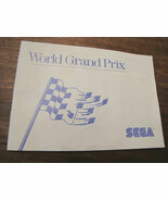 1 SEGA WORLD GRAND PRIX Instruction Manual in Italian Printed in Japanes... - $247.84 MXN